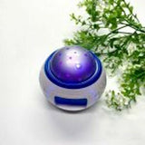 Music & Galaxy Starry Night Light Projector Star Sky Party Lamp W/ LCD Clock