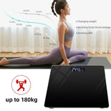 Electronic Bathroom Scales Body Baby Weight Scale Watchers 180Kg Gym Weighing