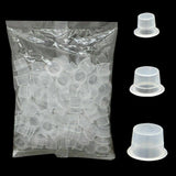 400x Plastic Cups Tattoo Ink Supplies Pigment Cap Pot Color Holder 9mm