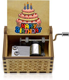 Wooden Music Box Vintage Anniversary Wedding Gift Happy Birthday Gift Valentines