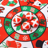 Christmas Dart Board Game for Kids with Balls Indoor Sports Throwing Home Toys