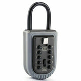 10-Digit Combination Lock Key Safe Storage Box Padlock Security Home Outdoor