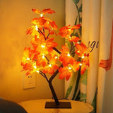 Maple Twig Fairy Xmas Party Lamp 24 LED Decorations Christmas Tree Lights 60cm