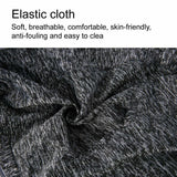 Memory Foam Leg Pillow Cushion Knee Support Pain Relief Washable Cover Grey