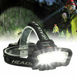 Torch Headlamp 100000LM COB LED Headlight USB Rechargeable Flashlight Work