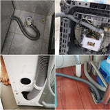 Universal Washing Machine Dishwasher Drain Hose Extension Pipe Replacement 2m