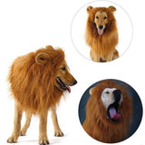 1x Lion Mane Wig Costume Large Dog Fancy Dress Up Party For Pet Halloween Clothes