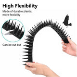 12x Bird Spikes Human Cat Possum Mouse Pest Control Spiked Fence Wall Deterrent