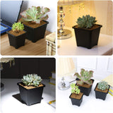 100x Plastic Plant Flower Pots Nursery Seedlings Garden Plant Pot Container
