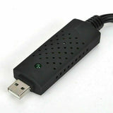 USB 2.0 VHS Tapes to DVD VCR Audio Video Converter Capture Card Adapter PC