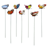 20x Luminous Garden Butterfly Lawn Ornaments Fairy Outdoor Yard Party Decor