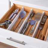 YouCopia Shallow Drawer Dividers Restickable Adjustable Organizer 3 Divider
