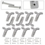 10PCS Grey T Bar handle for Anderson style plug connectors tool 50AMP 12-24V AU