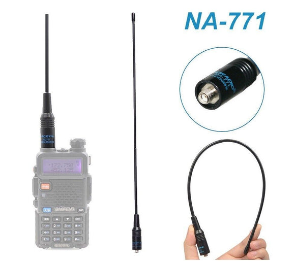 Walkie Talkie Antenna For NAGOYA NA-771 SMA-Female F Baofeng UV-5R BF-888S UV-82