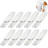 2pcs Self Adhesive Powered Strip Holder Fixator Wall-Mounted Cable Socket Fixer