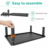 Height Adjustable Computer Monitor Stand Riser Laptop Printer TV Desktop Mount