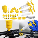 Bike Bleeder Hydraulic Disc Brake Kit Metal Joint Funnel Adapter Repair Tool