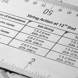 Guitar String Action Ruler Guitar Accessories Gauge Bass Mandolin Luthier Tools