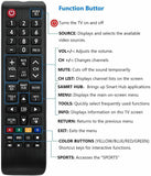 Smart TV LED Replacement Remote Control For Samsung AA5900602A AA59-00602A