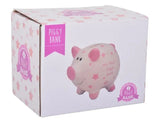 My First Piggy Bank Small Ceramic Change Pig Money Box Keepsake Kids Pink