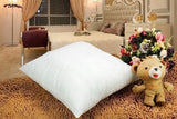 4x European Cushion Pillow Insert Resistant Polyester 770g Filling White 65x65cm