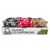 1PK Sachi Eco Reusable Shopping Bag Folding Shopping Bag Assorted Design