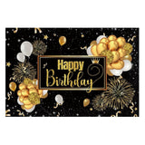 Happy Birthday Backdrop Banner Background Cloth Photo Props Party Decoration A