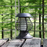 Solar Powered Mosquito Killer Lamp Fly Trap Zapper Bug Insect Garder Light