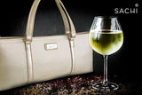 Sachi Wine Bottle Insulated Cooler Bag - GOLD