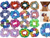10Pcs Shiny Metallic Elastic Hair Ties Women Hair Scrunchies Ponytail Holder