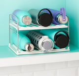 YouCopia UpSpace 2 Shelf Bottle Organizer Adjustable Storage Rack