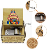 Wooden Music Box Vintage Anniversary Wedding Gift Happy Birthday Gift Valentines