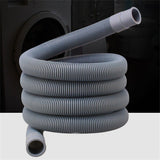 2M Washing Machine Dishwasher Drain Waste Hose Extension Pipe Sets Universal