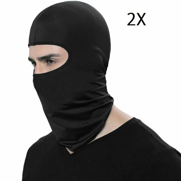 2x Balaclava Hood Hat Winter Full Face Cover Mask