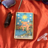 The Star Tarot Incense Holder Tray Incense Burner Holder Incense Sticks Yoga