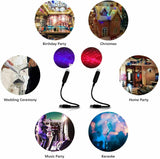 Car Interior Roof Atmosphere Starry Sky Night Projector Lamp USB LED Star Light