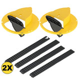 2X Mouse Trap Flip N Slide Bucket Lid Reusable Rat Catcher Killer with Ladder