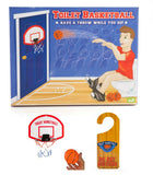 Toilet Basketball Bathroom Games Suction Cup Backboard Fun Unusual Door Sign