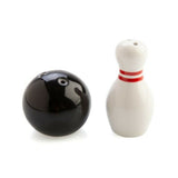 Bowling Ball Pin and Alley Salt & Pepper Shakers Set