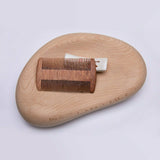 Men Handcrafted Wood Anti static Healthy Narrow Wide Teeth Massage Wooden Comb