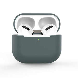 Silicone Gel Case For Apple Airpods 3 Protective Cover Skin Shockproof - Silver