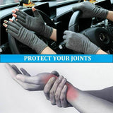 Arthritis Gloves Compression Joint Finger Pain Relief Hand Wrist Support Brace L