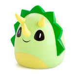 Smoosho's Pals Triceratops Table Lamp Kids Bedroom LED Night Light Warm Glow