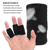 10x Finger Splint Stabiliser Finger Sleeves Thumb Support Protector Finger Brace