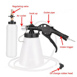 Air Brake Bleeder Clutch Vacuum Bleeding Extractor Fluid Fill Adapter Kit Set NE