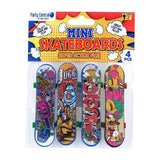 16 pcs Mini Pack Finger Board Skateboard Deck Toys Gift Kids Children Party