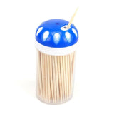 4 Tubes Bulk Bamboo Toothpicks In Dispenser Party Finger Food Snack Cocktail