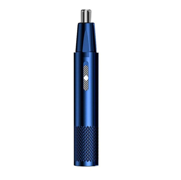 Remover Nose Ear Clipper Hair Trimmer Eyebrow Electric Men Rechargeable Blue