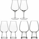 Luigi Bormioli Birrateque 6 Piece Craft Beer Glass Set