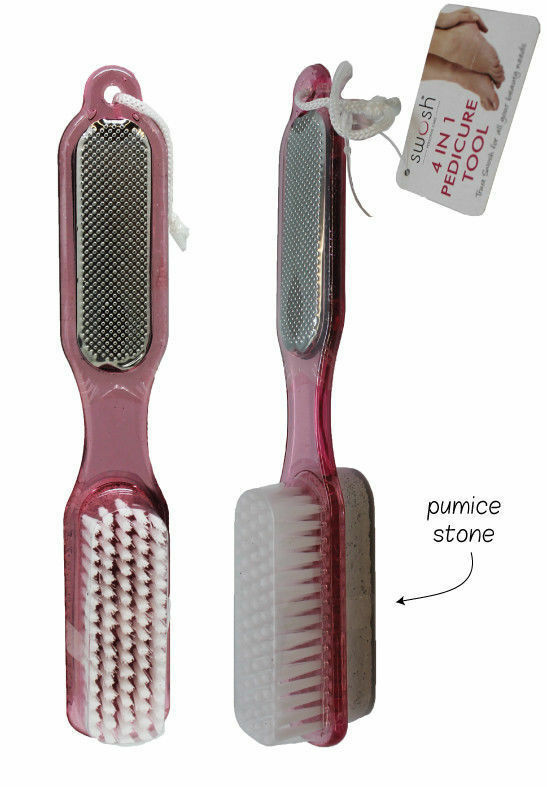 Foot Care Hard Dead Skin Remover Pedicure Pumice Stone Scrubber - 2 Set